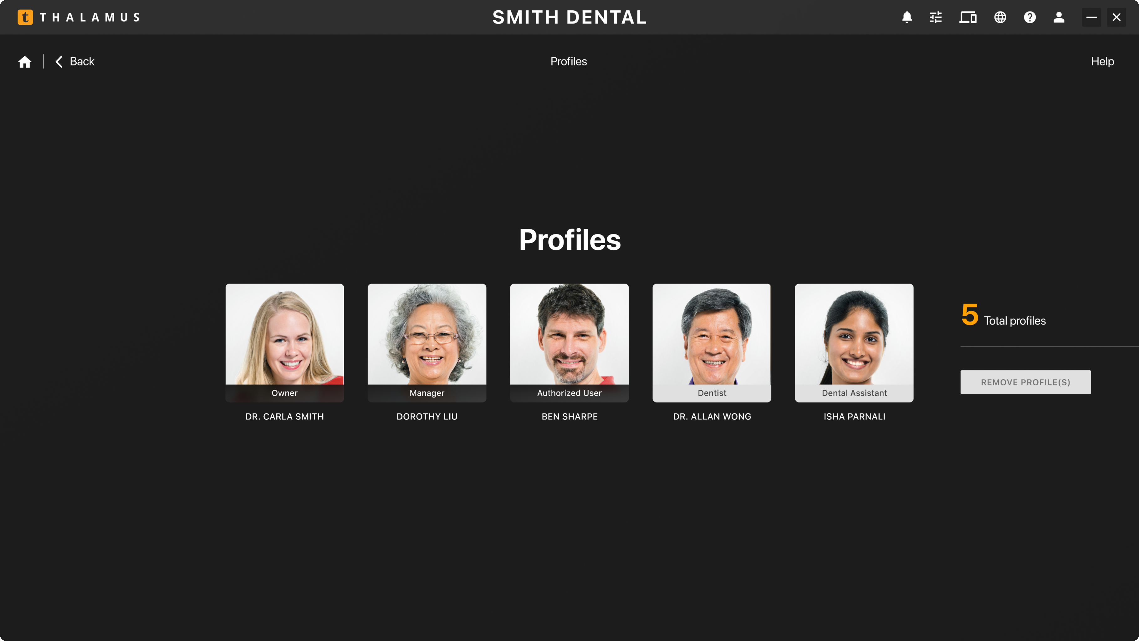 Owner’s Profile creation